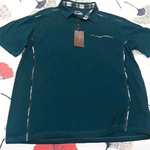 Vertical brand polo shirt XL